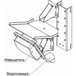 Монтажный комплект Комплект монтажных частей для извещателей «Фон-3» и «Фон-3/1»