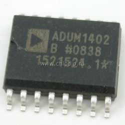 ADUM1402BRWZ, цифровой изолятор wSOIC16