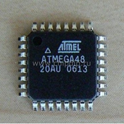 ATmega48-20AU, TQFP32, 2.7-5.5V, 4K-Flash, 20MHz