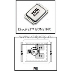 IRF6613TR1PBF, Nкан 40В 23А DirectFET MT