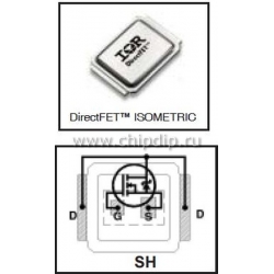 IRF6665TR1PBF, Nкан 100В 19А DirectFET SH