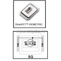 IRF6712STR1PBF, Nкан 25В 17А DirectFET SQ