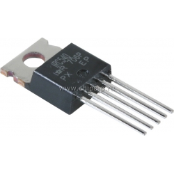 IRC540, MOSFET 100В 28А ток-сенсор