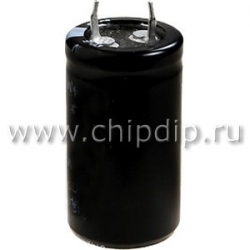 ECAP (К50-35),    100 мкФ, 450 В, 105°C, 22x40, SNAP IN, B43252A5107M000, Конденсатор электролитический алюминиевый