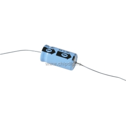 ECAP AXIAL (К50-29),    10 мкФ, 400 В, 85°C, Конденсатор электролитический алюминиевый аксиальный