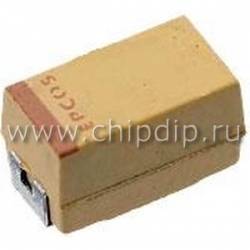 TECAP,   3.3 мкФ, 25 В, тип B, 20%, B45196-H5335-M209, Конденсатор танталовый SMD