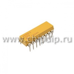 4116R-1-101  8 x 100 Ом, изол. DIP-16