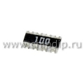 CAT16-100J4 4х10 Ом, ЧИП резисторная сборка (SMD)