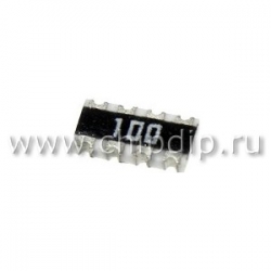 CAT16-101J4  4х100 Ом, ЧИП резисторная сборка (SMD)