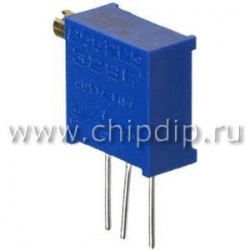 3296X-1-103, 10 кОм, Резистор подстроечный