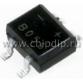 B05S (MB5S), Диодный мост, 0.5А 50В SMD