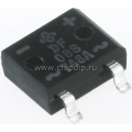 DF08S, Диодный мост, 1А 800В SMD-4