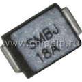 SMBJ18A, Защитный диод 18В 600Вт SMD